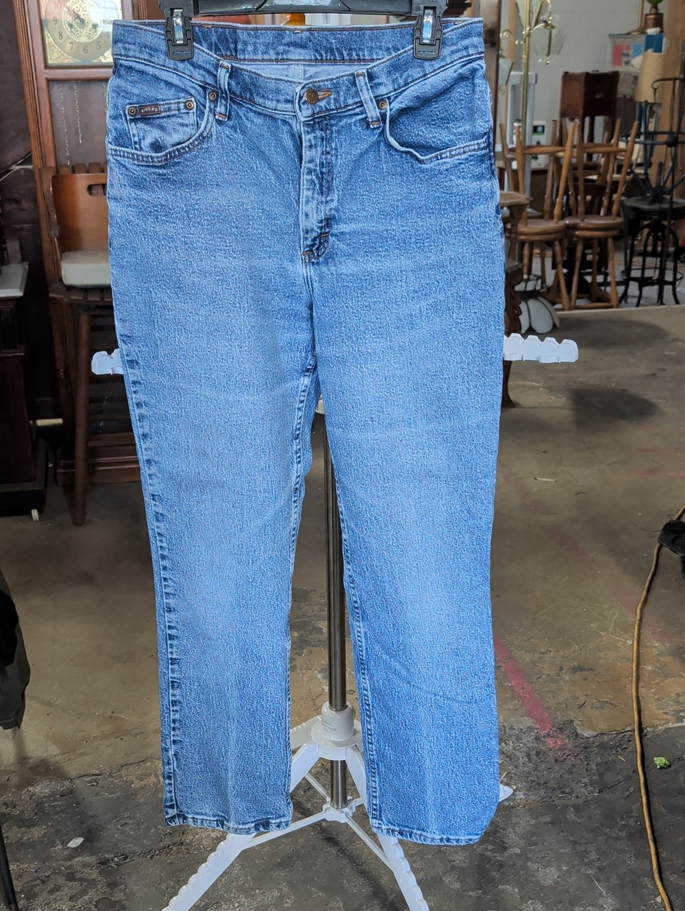 Riders by Lee Light Blue Straight Leg Women's Jeans